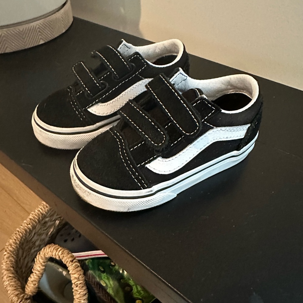 Vans Velcro toddler shoes